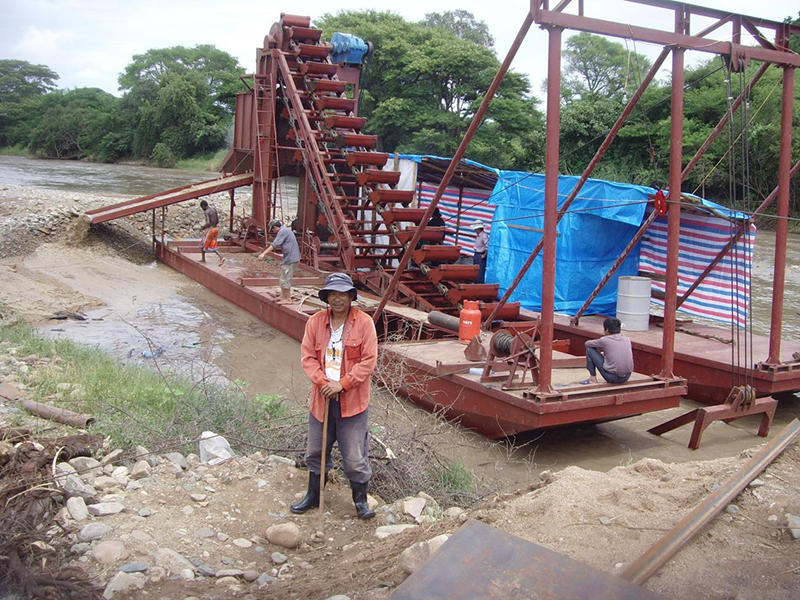 Beneficiation skills of gold panning equipment