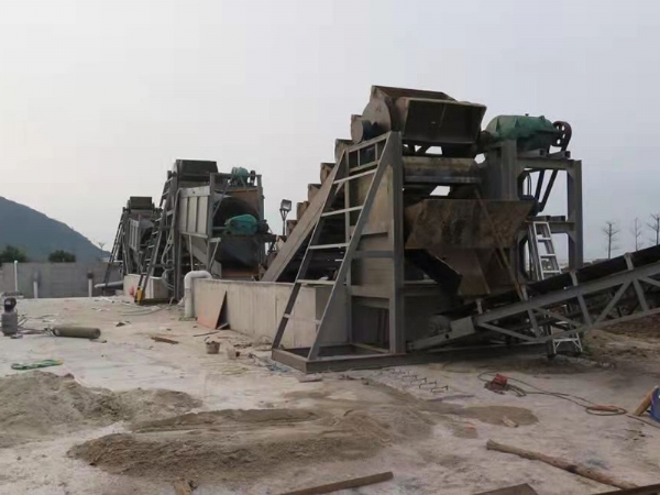 Sea sand desalination equipment (bucket sand washer)